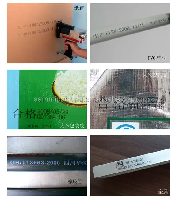 High quality practical handheld inkjet printer