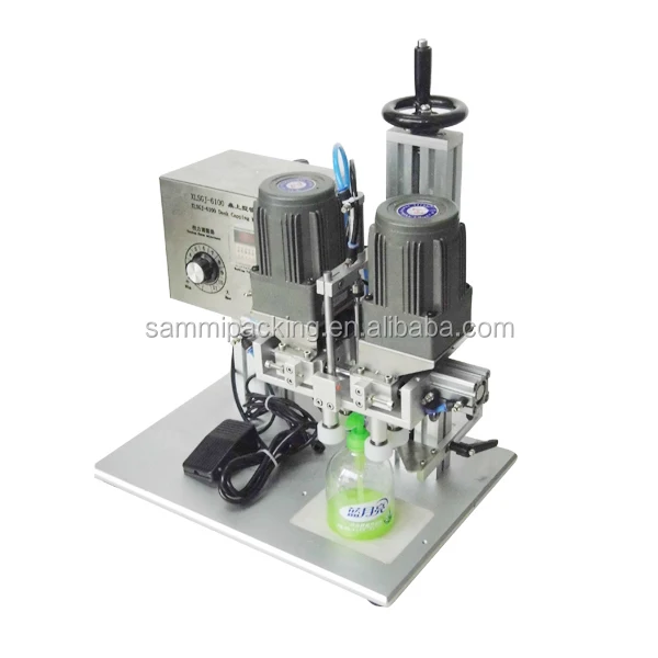 desktop semi-automatic capping machine