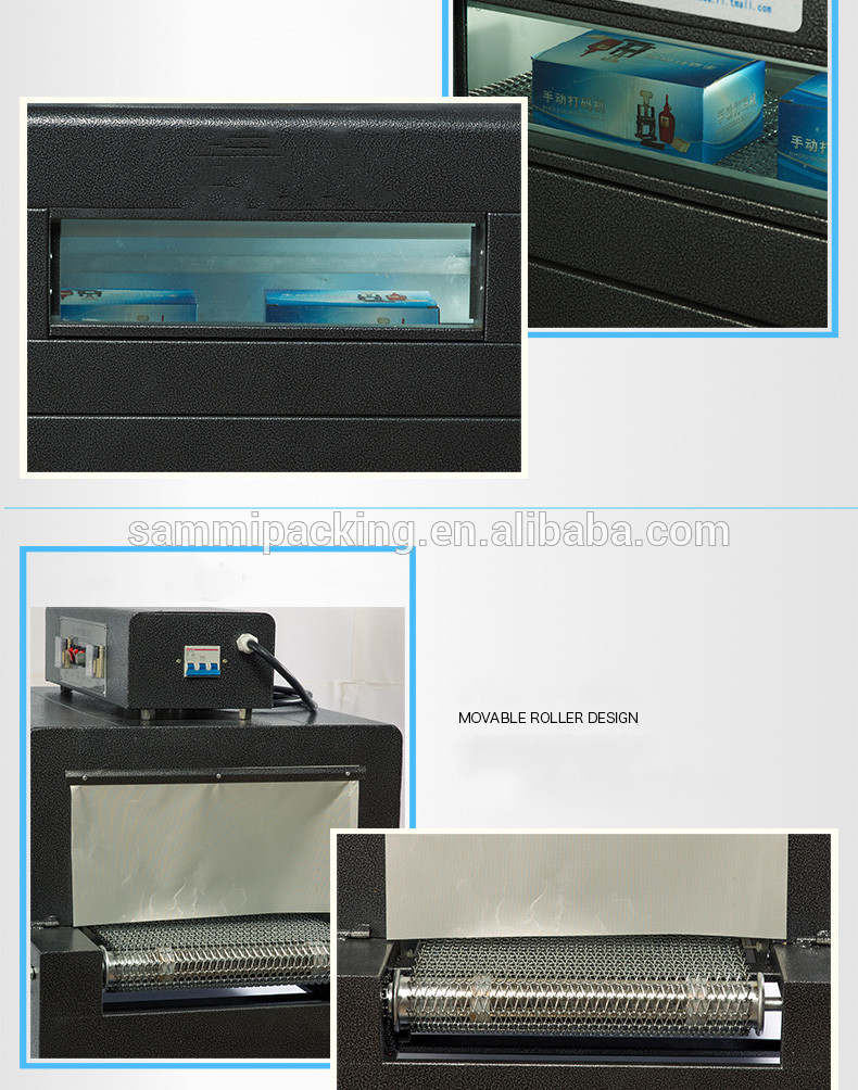 Newest BS-4030 thermal shrinkage packaging machine shrink film packaging machine