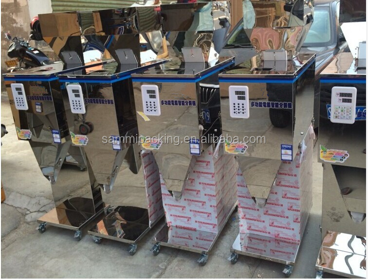Volumetric Tea Weighing and Filling Machine