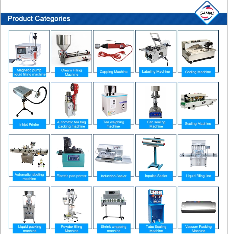 Grain Rice Coffee Weighing Filling Machine with big hopper